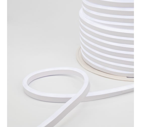 Гибкий неон NEON-NIGHT LED SMD 8х16мм белый 120 LED/м бухта 100м 131-045