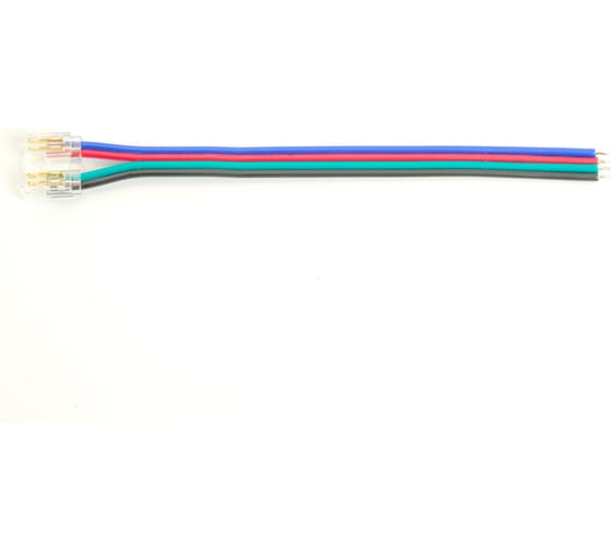 Соединительный провод FERON 12мм для RGB-ленты COB LS531, LD199, 10шт в упак, 48971