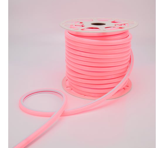 Гибкий неон NEON-NIGHT LED SMD форма-D 16х16мм красный 120LED/м бухта 50м 131-082
