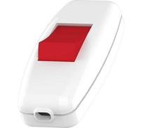 Bыключатель для бра Elbi белый - красный 505-000301-806