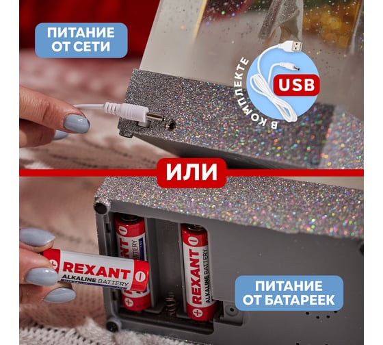 Декоративный светильник NEON-NIGHT Фея с конфетти и мелодией USB 501-184