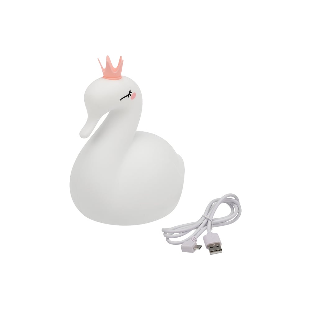 Силиконовый ночник NEON-NIGHT Лебедь 503-004 - выгодная цена, отзывы ...