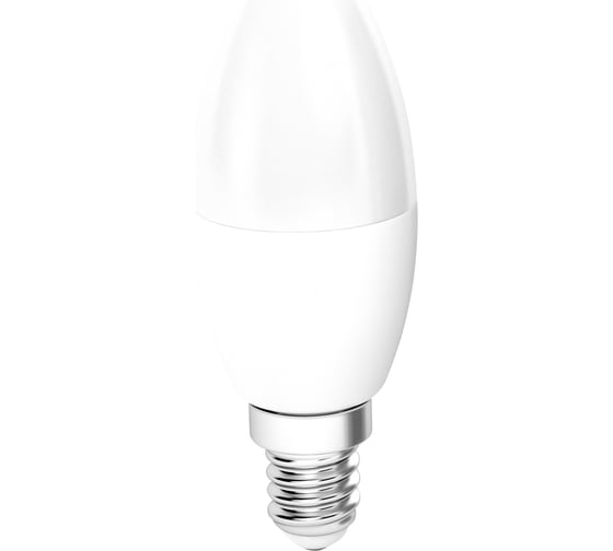 Светодиодная лампа СТАРТ, в колбе, свеча, ECO LEDCandleE14 10W 65