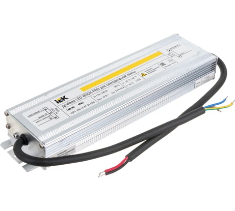 Драйвер IEK LED ИПСН-PRO, 100Вт, 12В блок-шнуры IP67 LSP1-100-12-67-33-PRO