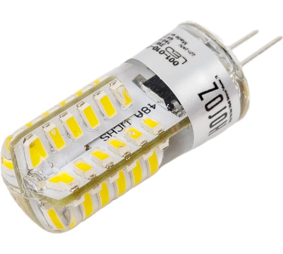 Светодиодная лампа HOROZ ELECTRIC Силиконовая MICRO-3 3W G4 2700K 220-240V 001-010-0003 HRZ00000046 1