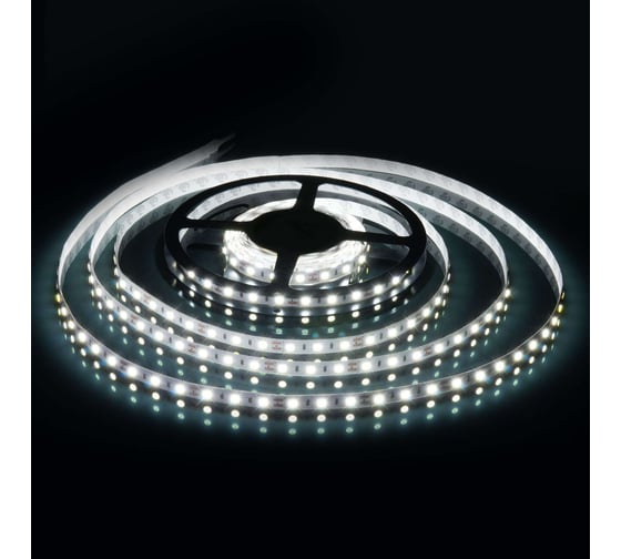 Светодиодная лента Elektrostandard 60Led 14,4W IP20 6500K холодный белый (5050 12V 60Led 14,4W IP20) a027838