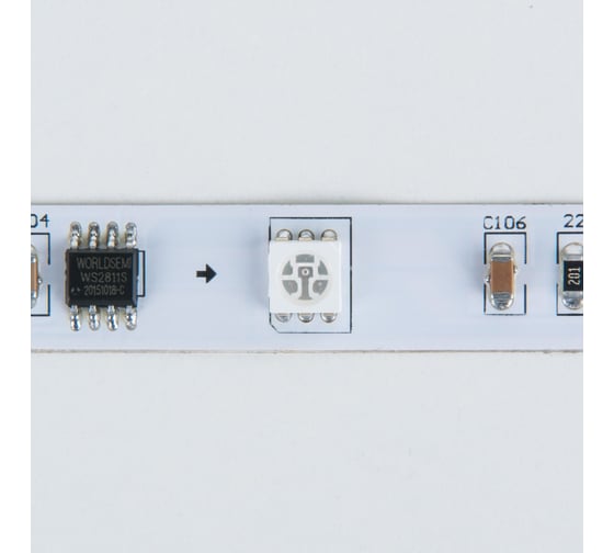 Светодиодная лента Elektrostandard 30Led 7.2W IP20 мульти (5050 12V 30Led 7.2W IP20) a027833
