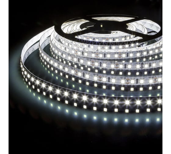 Светодиодная лента Elektrostandard 120Led 9,6W IP20 6500K холодный белый 2835 12V 12 a043964
