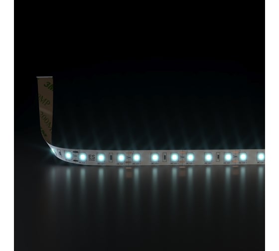 Светодиодная лента Elektrostandard 120Led 9,6W IP20 6500K холодный белый 2835 12V 12 a043964