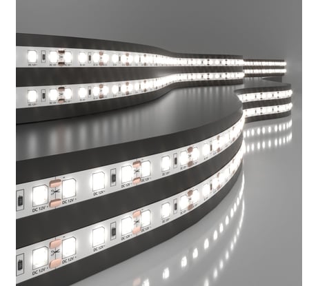 Светодиодная лента Elektrostandard 120Led 9.6W IP20 4200K дневной белый (2835 12V 120Led 9,6W IP20) a043972