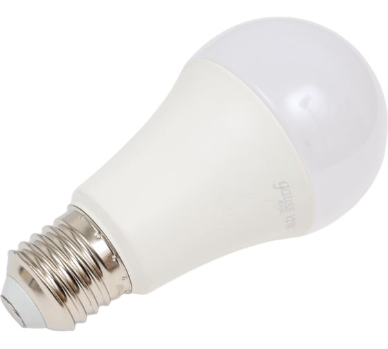 Лампа Basic A60 AC/DC 12-36V 12W 960lm 4100K E27 LED 1/5/50 Gauss 202402212 - выгодная цена, отзывы, характеристики, фото - купить в Москве и РФ