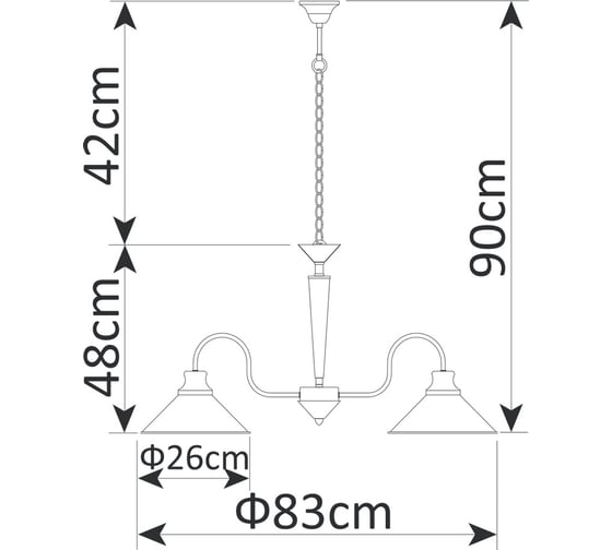 Подвесной светильник Arte Lamp A9330LM-5BR