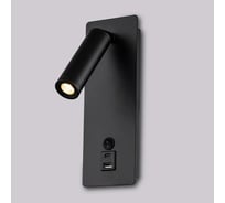 Настенный светильник (бра) Freya Brok Черный FR5341WL-L3B