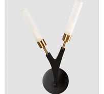 Настенный светильник (бра) Freya Crown Черный FR5213WL-02B