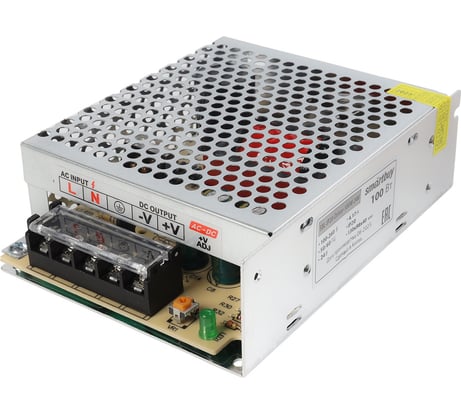 Драйвер Smartbuy LED IP20-100W, для LED ленты, 24V SBL-IP20-Driver-24V-100W