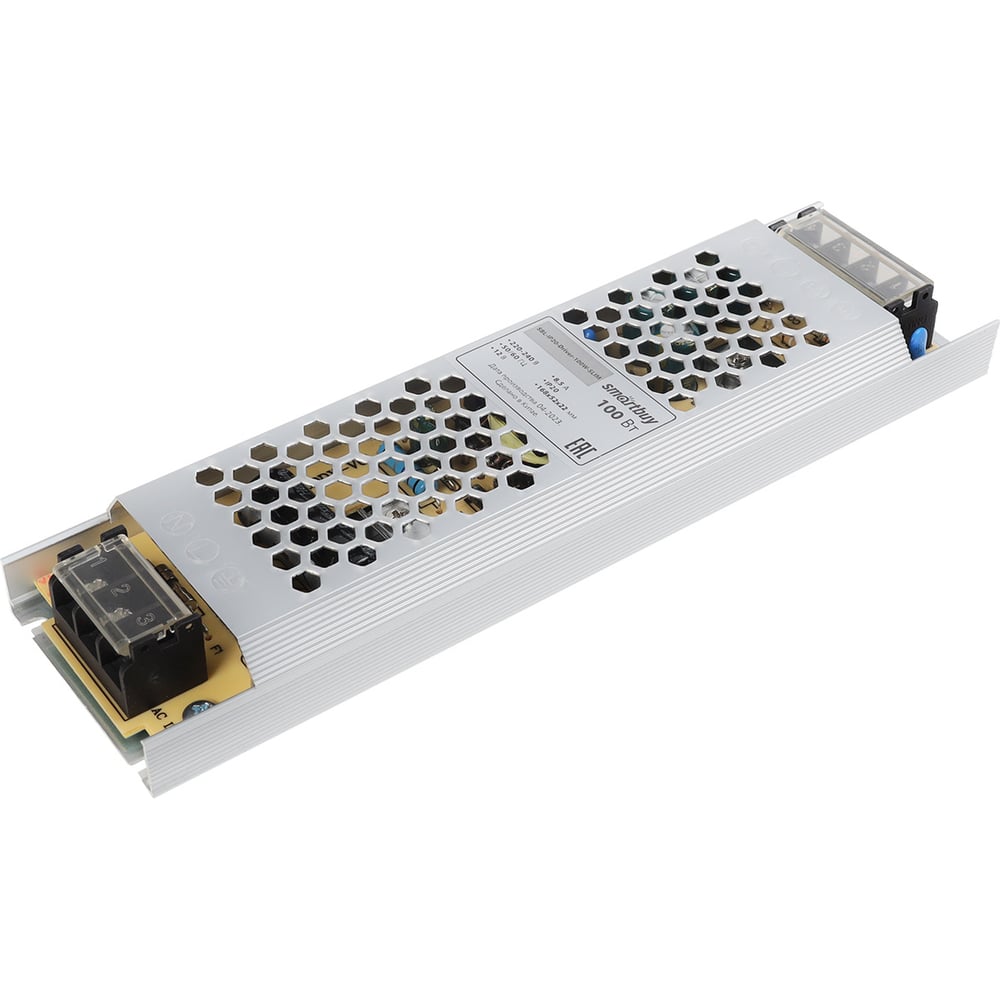 Драйвер Smartbuy LED IP20-100W, для LED ленты, SLIM SBL-IP20-Driver ...