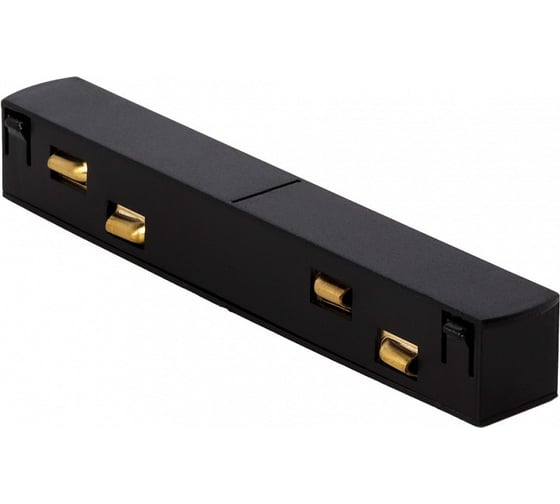 Прямой соединитель с токопроводом для Smartbuy магнитных шинопроводов 48В IP20 Черный SBL-MCSB 1