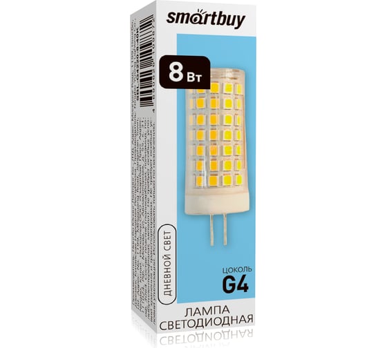 Светодиодная (LED) лампа Smartbuy -G4220-8W/4000/G4220 SBL-G4220-8-40K 1