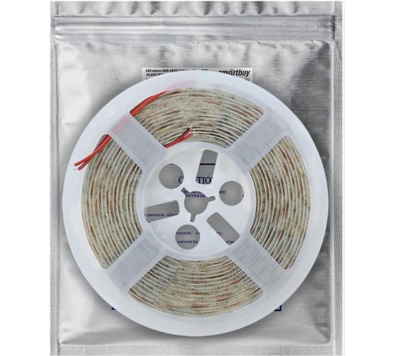 LED лента Smartbuy 24V 2835/120 -IP65-14,4W/3000K 5 м. SBL-IP65-24V-14-4-3000K
