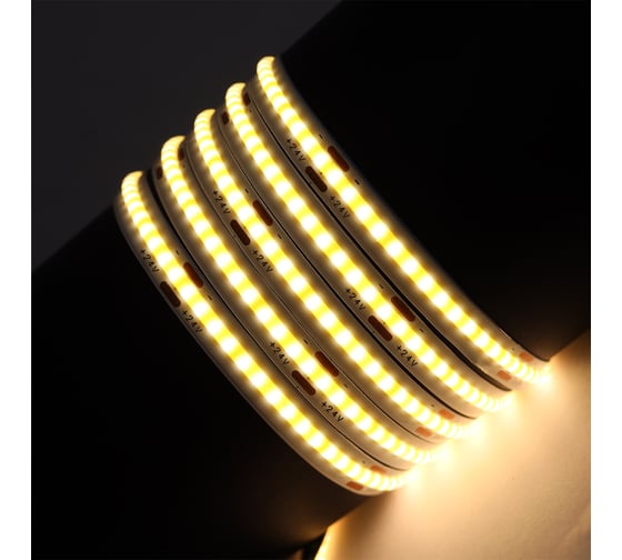 LED лента Smartbuy 24V COB/252 -IP20-10W/3000K 5 м. SBL-IP20-10-3000K-COB