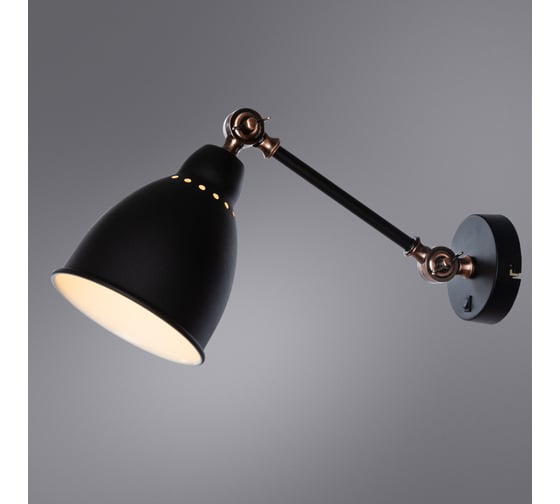Настенный светильник Arte Lamp A2054AP-1BK