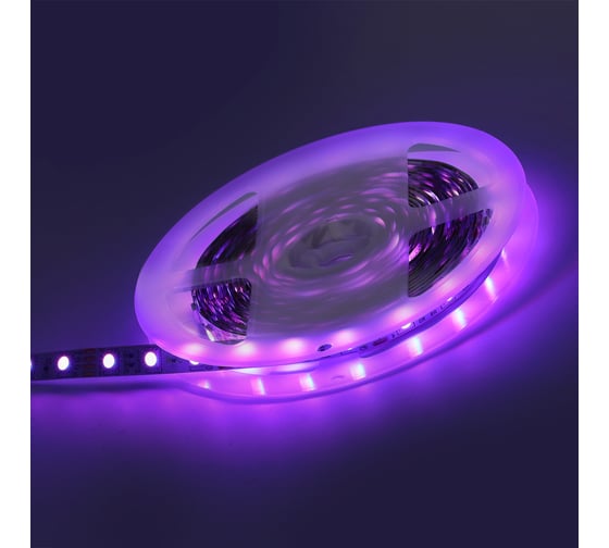 Комплект LED ленты Smartbuy SMD 5050/60 -IP20- 9W/RGB 5 м. SBL-IP20-9-RGB-KIT