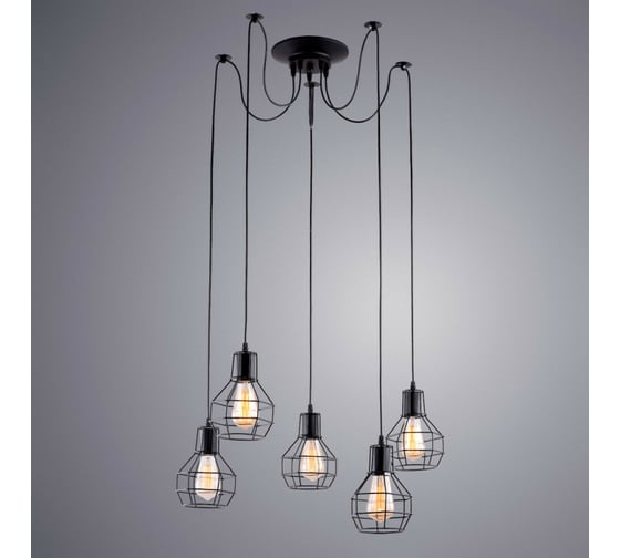 Подвесной светильник Arte Lamp A1109SP-5BK