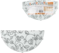 Светильник декоративный TDM ELECTRIC СД 1*60 Вт, E27, 250x125 мм, полукруг, Сатин, Народный SQ0358-0041