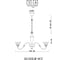 Подвесной светильник Arte Lamp A5184LM-6CC 3