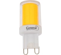 Лампа светодиодная General Lighting Systems GLDEN-G9-7-COB-220-4500 661649