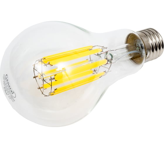 Светодиодная лампа General Lighting Systems Филамент прозрачный высокомощный E27 30Вт 2700Лм 4500К Нейтральный белый GLDEN-A75-30-230-E27-4500 661622