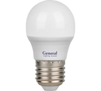 Лампа светодиодная General Lighting Systems GLDEN-G45F-20-230-E27-4500 661486 33977911