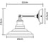 Настенный светильник Arte Lamp A5067AP-1GY 5