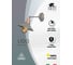 Настенный светильник Arte Lamp A5067AP-1GY 2
