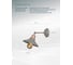 Настенный светильник Arte Lamp A5067AP-1GY 3