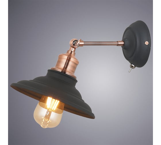 Настенный светильник Arte Lamp A5067AP-1BK