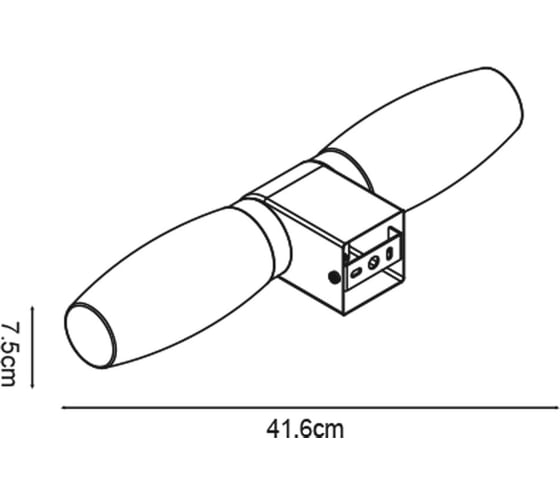 Настенный светильник Arte Lamp A1209AP-2WH