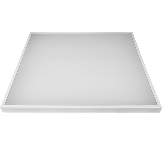 Светильник Jazzway светодиодный настенно-потолочный PPL 595/U-E1 OPAL 40Вт 4000К IP40 Ra90 с БАП 1час (кнопка "тест") ДВО/ДПО универсальный панель равномерная засветка(300mA 25mm) 5050105