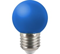 Лампа светодиодная General Lighting Systems GLDEN-G45PB-5-230-E27 BLUE 661495