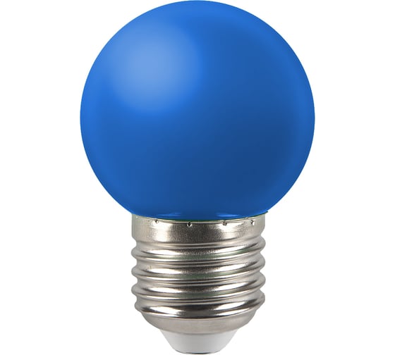 Лампа светодиодная General Lighting Systems GLDEN-G45PB-5-230-E27 BLUE 661495