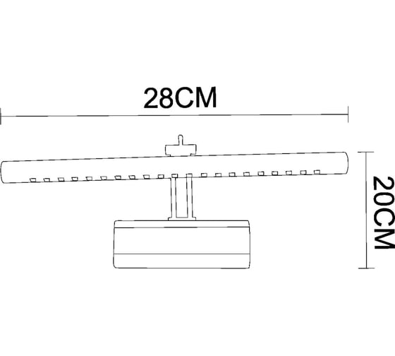Настенный светильник Arte Lamp A1103AP-1CC