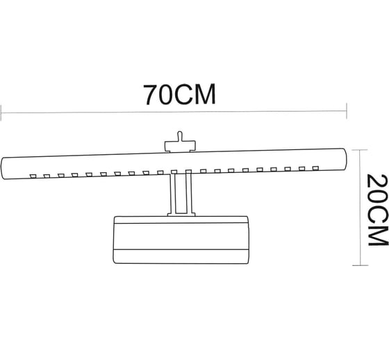 Настенный светильник Arte Lamp A1109AP-1CC