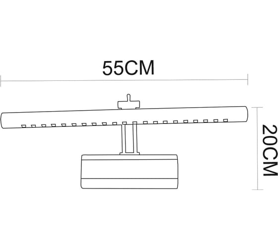 Настенный светильник Arte Lamp A1107AP-1CC