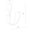 Настенный светильник Arte Lamp A1418AP-1WH 2