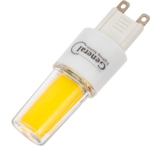 Лампа светодиодная General Lighting Systems GLDEN-G9-12-COB-220-4500 661655