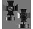 Настенный светильник Arte Lamp A6709AP-1BK 2