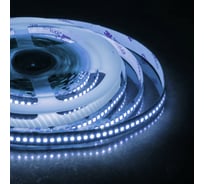 Светодиодная лента Apeyron 24В, 18Вт/м, smd2835, 168 д/м, IP20, 2000Лм/м, подложка 10мм, 5м, 6500К 00-300