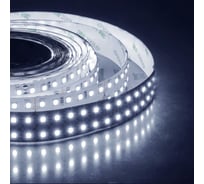 Светодиодная лента Apeyron 24В, 38Вт/м, smd2835, 240д/м, IP20, 3800Лм/м, подложка 20мм, 5м, 6500К 00-305