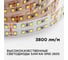 Светодиодная лента Apeyron 24В, 38Вт/м, smd2835, 240д/м, IP20, 3800Лм/м, подложка 20мм, 5м, 6500К 00-305 4
