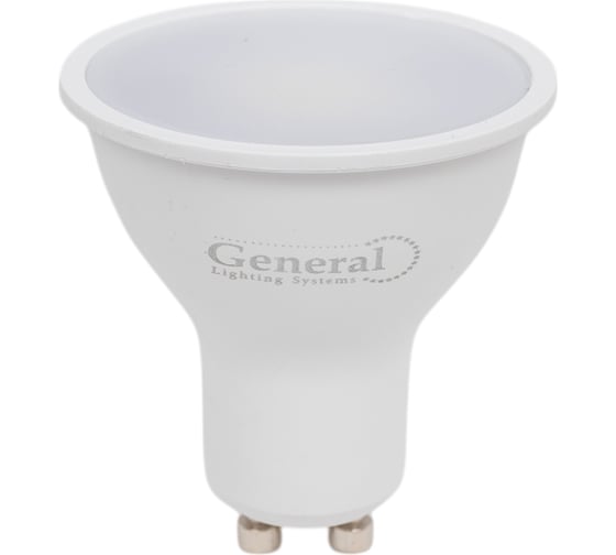 Лампа светодиодная General Lighting Systems GLDEN-MR16-20-230-GU10-6500 661583 1